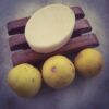 Handmade bath soap - with Fresh Lemons : 100 g - Image 2