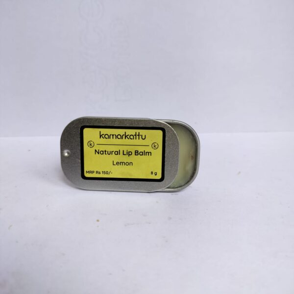 Natural Lip Balm - Lemon {10 g} - Image 5