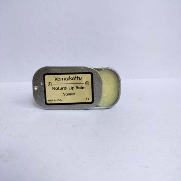 Natural Lip Balm - Vanilla {10 g} - Image 4