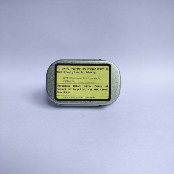 Natural Lip Balm - Lemon {10 g} - Image 6