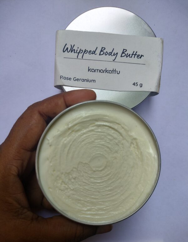 Natural Body Butter - Rose Geranium - Image 3