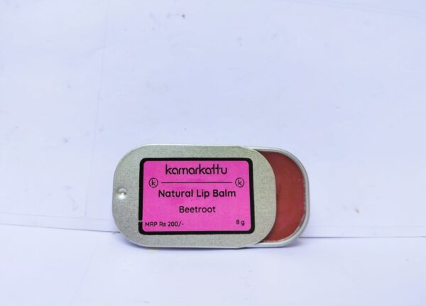 Natural Lip Balm - Beetroot {10 g} - Image 3