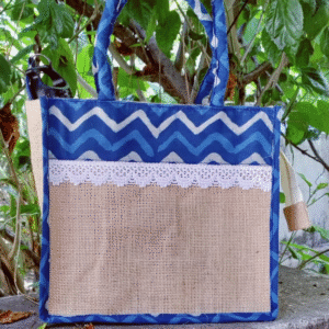 Jute lunch bag